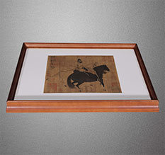 西藏书画装裱配框服务案例